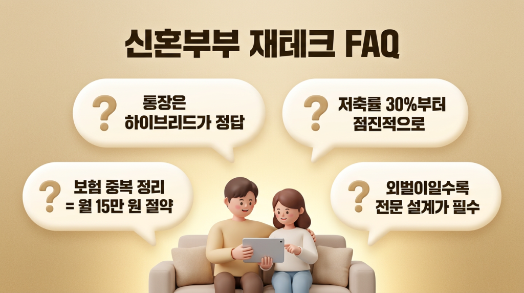 신혼부부 재테크 FAQ