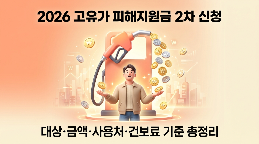 2026 고유가 피해지원금 2차 신청