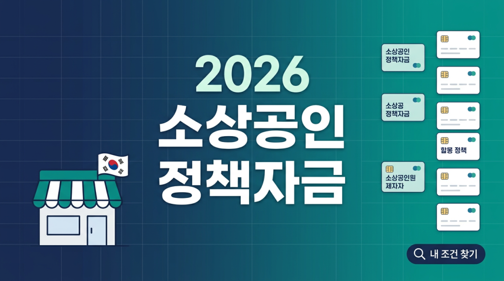 2026 소상공인 정책자금