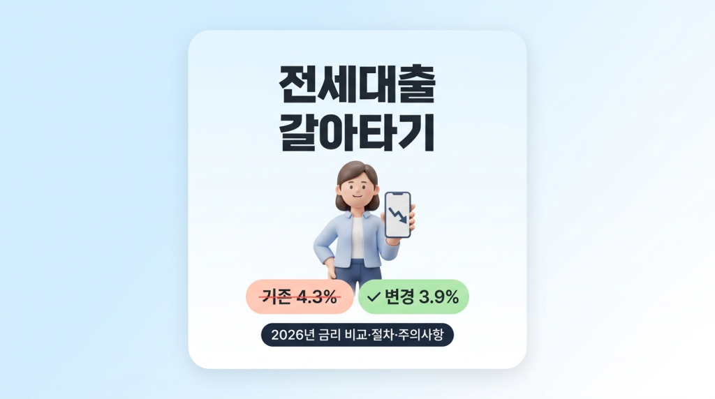 2026년 금리 비교·절차·주의사항