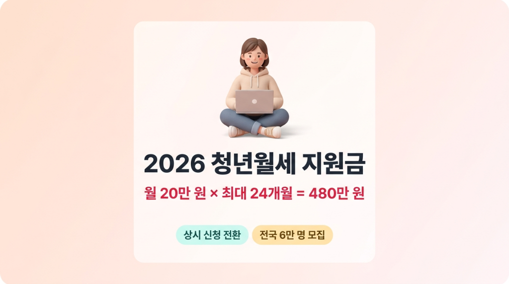 2026 청년월세 지원금