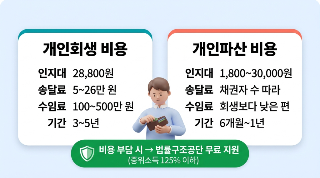 비용 비교
