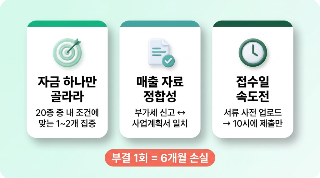 승인율 높이는 3가지 전략 카드