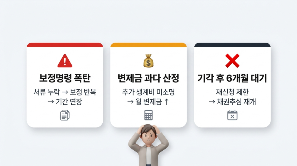 혼자 신청 시 3가지 리스크 경고