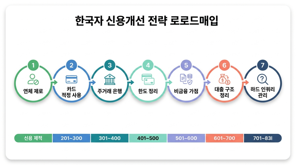 점수대별 올리기 전략 7가지 