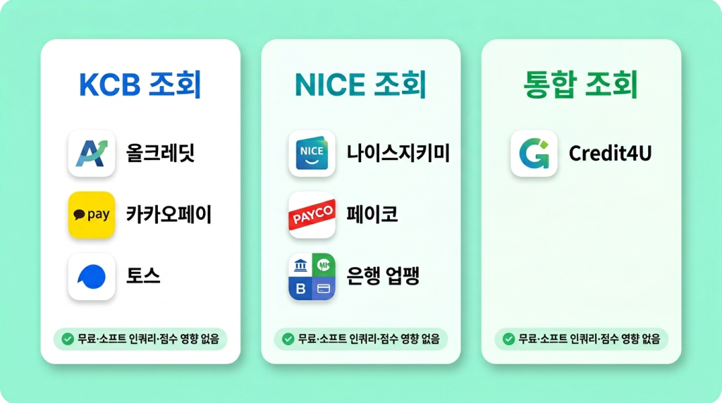 무료 조회 채널 비교 