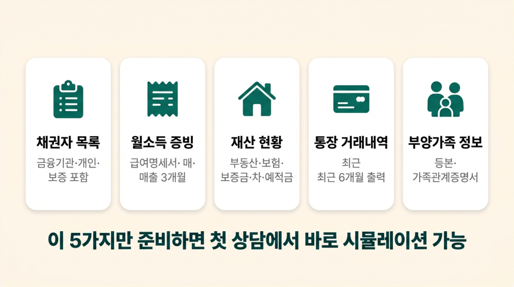상담 전 준비 체크리스트 5