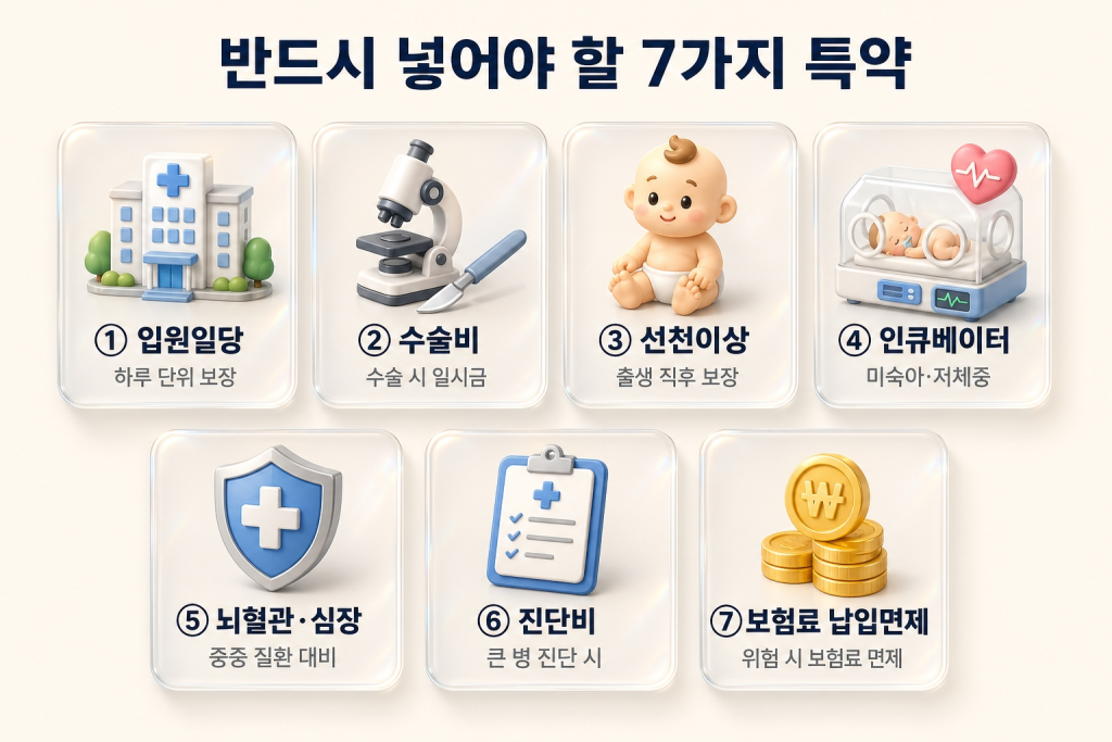  필수특약 7가지