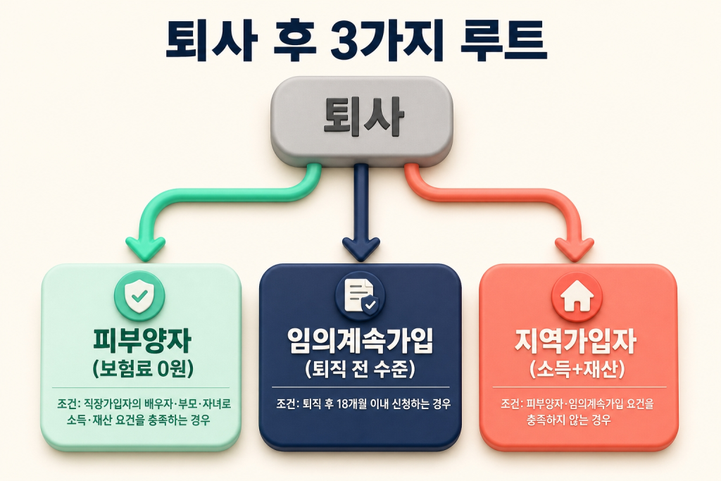 퇴사후 건강보험료