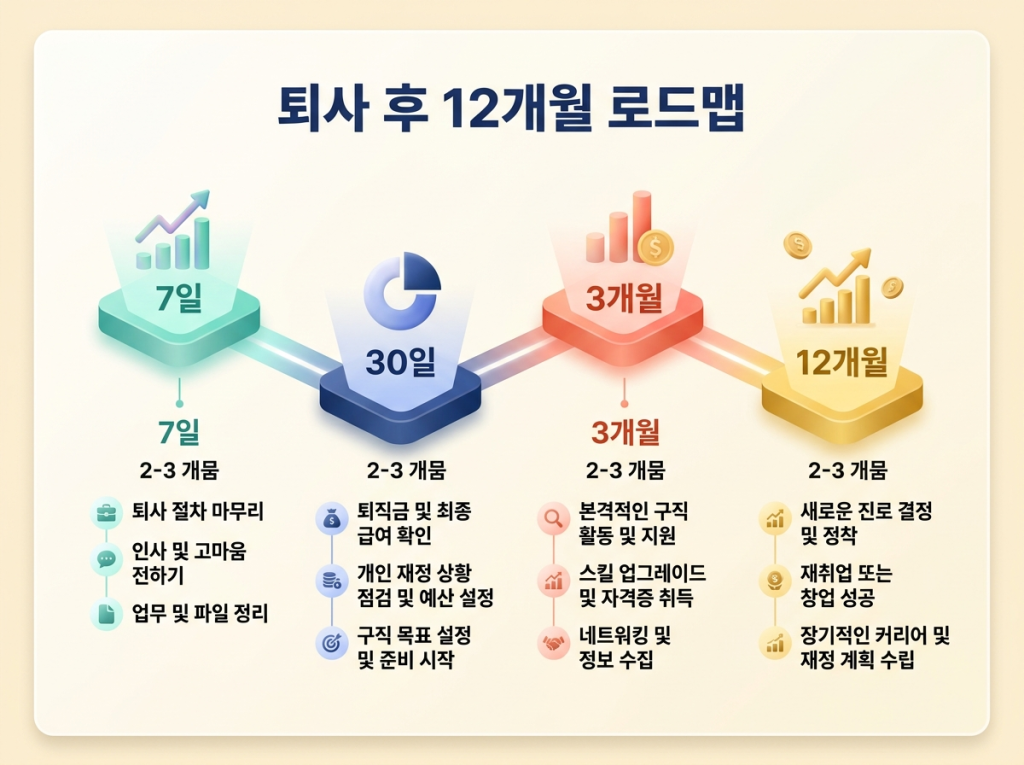 7일→30일→3개월→12개월 단계별 타임라인