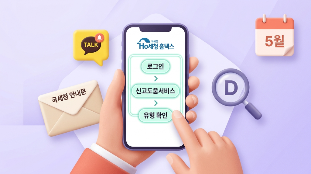  홈택스 확인 경로