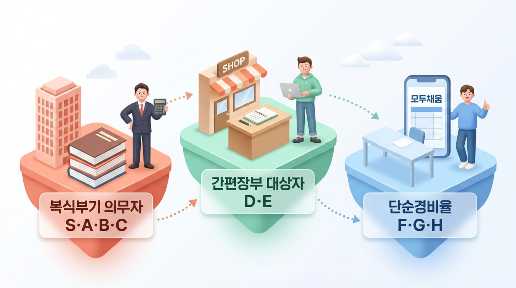 세 갈래 길 - 내 사업 규모는?