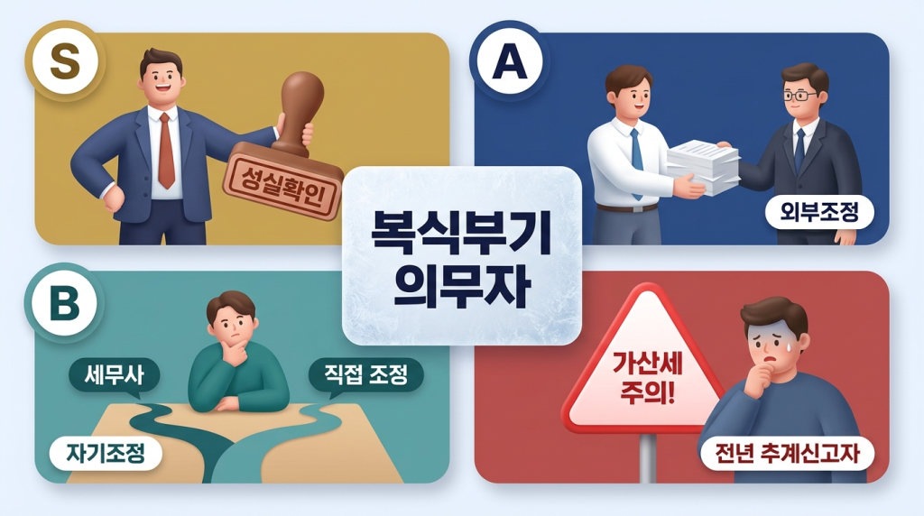 S·A·B·C 어떻게 다를까