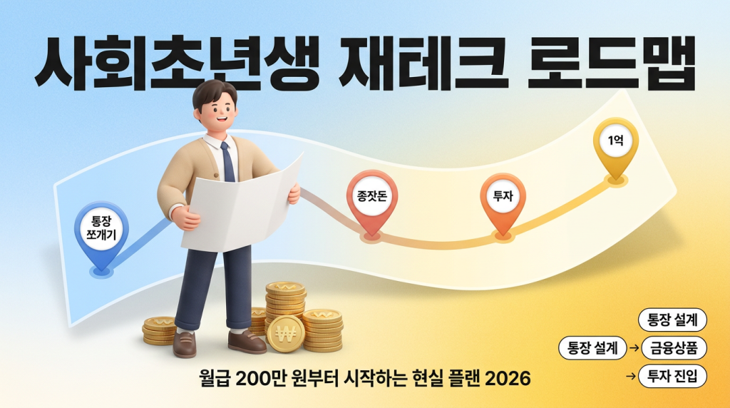 사회초년생 재테크 로드맵