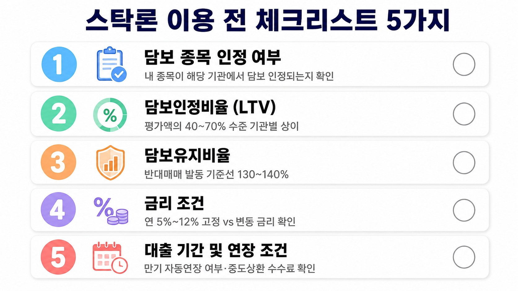 스탁론이란 뭔가요? 주식 투자자라면 반드시 알아야 할 개념 정리 5가지 핵심 정보 3