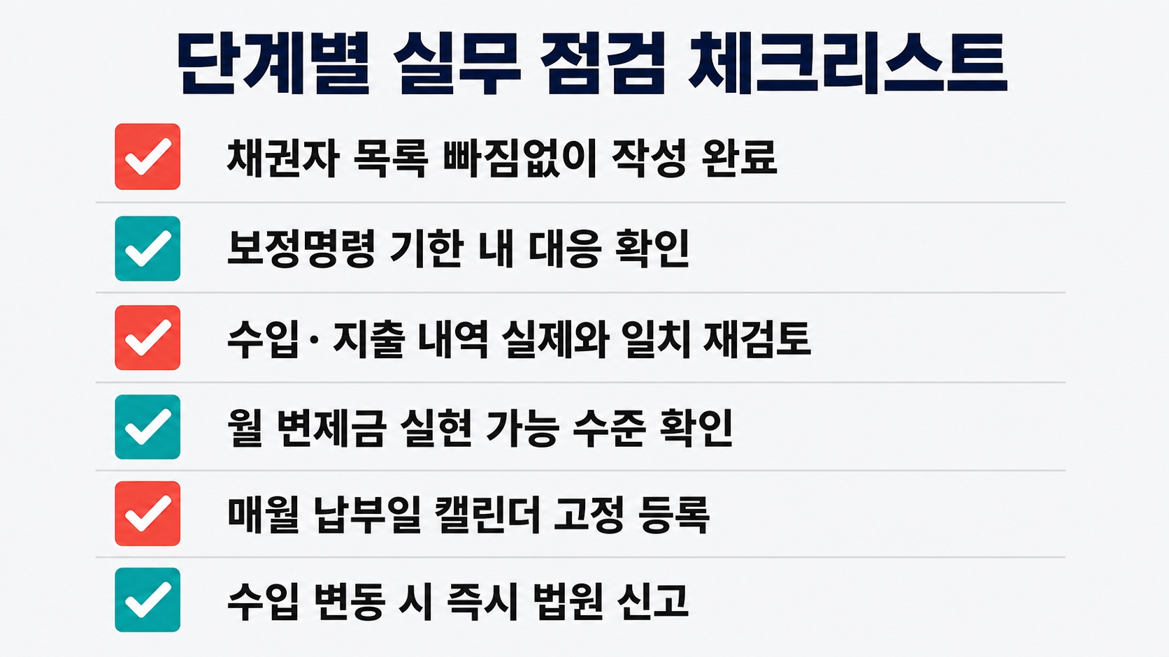 개인회생 개시결정 vs 인가결정 차이, 단계별로 정확히 다르다 핵심 정보 3